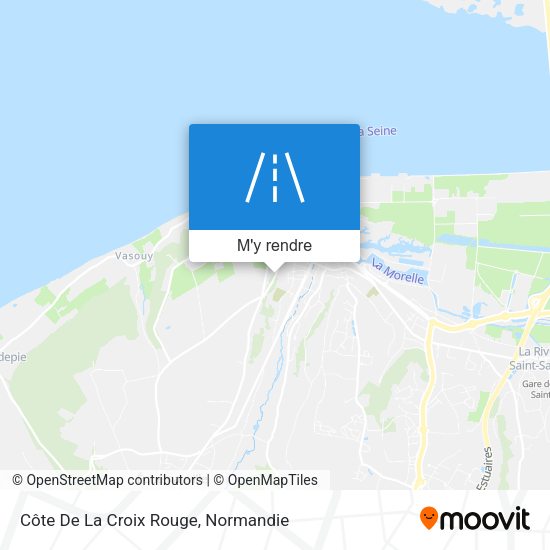 Côte De La Croix Rouge plan