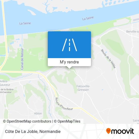 Côte De La Joble plan