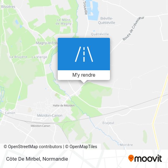Côte De Mirbel plan