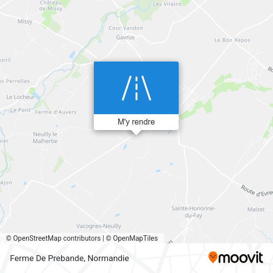 Ferme De Prebande plan