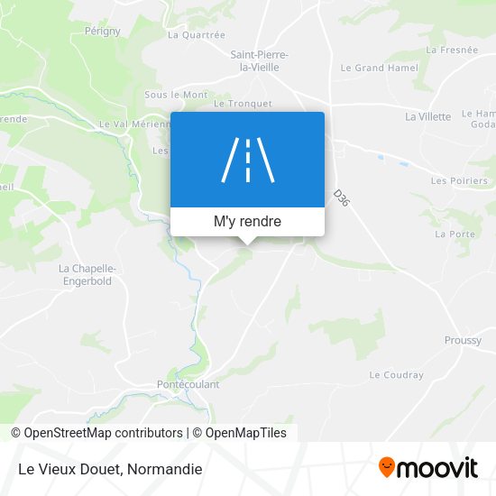 Le Vieux Douet plan