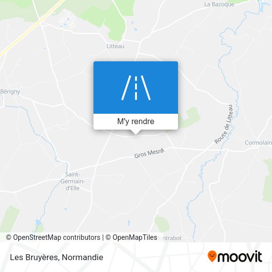 Les Bruyères plan