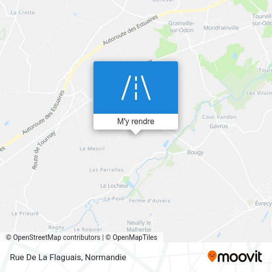 Rue De La Flaguais plan