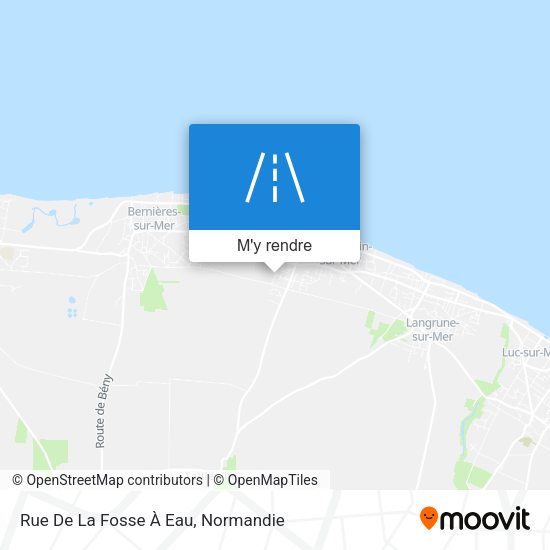 Rue De La Fosse À Eau plan