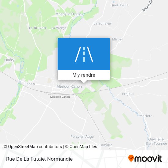 Rue De La Futaie plan