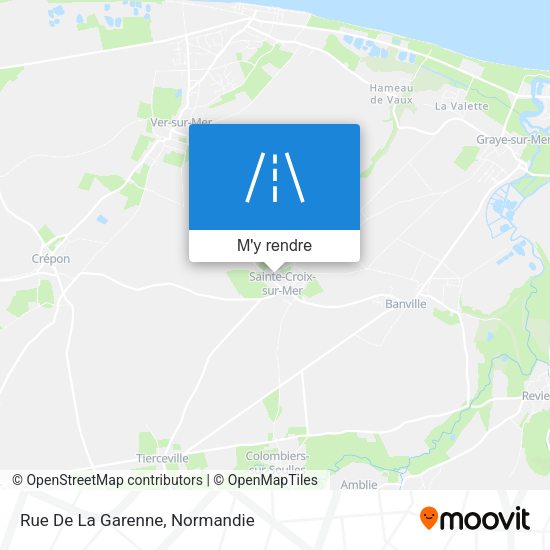 Rue De La Garenne plan