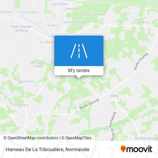 Hameau De La Triboudière plan