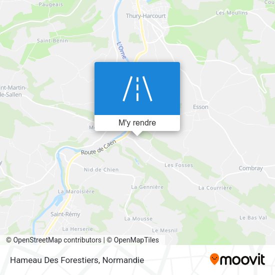 Hameau Des Forestiers plan