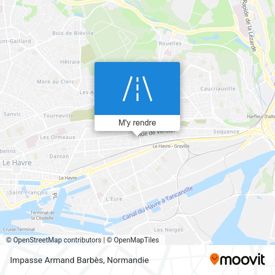 Impasse Armand Barbès plan