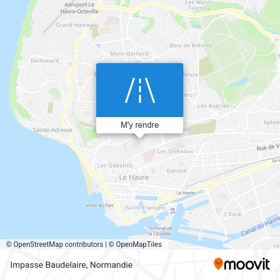 Impasse Baudelaire plan