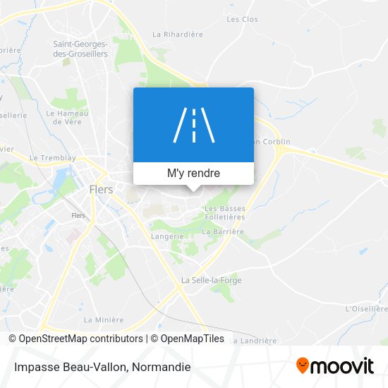Impasse Beau-Vallon plan