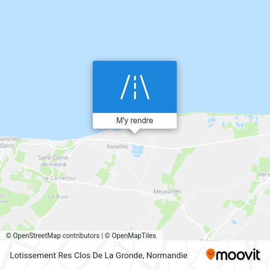 Lotissement Res Clos De La Gronde plan