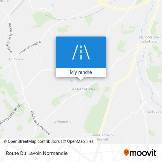 Route Du Lavoir plan