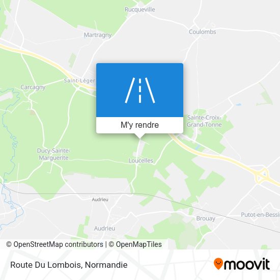 Route Du Lombois plan