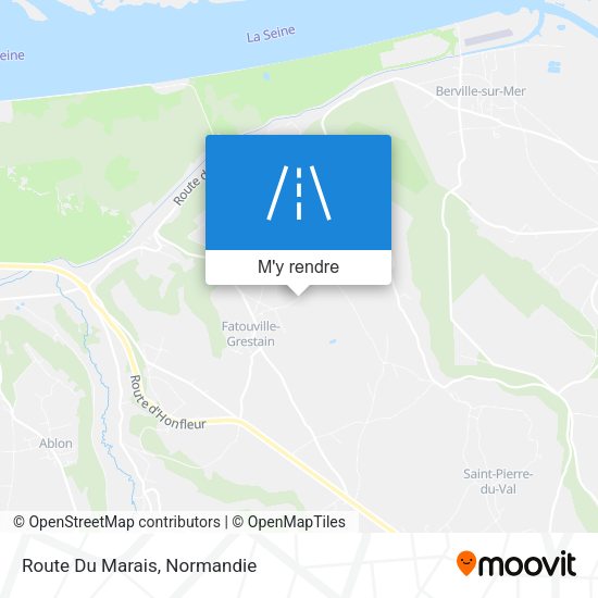 Route Du Marais plan