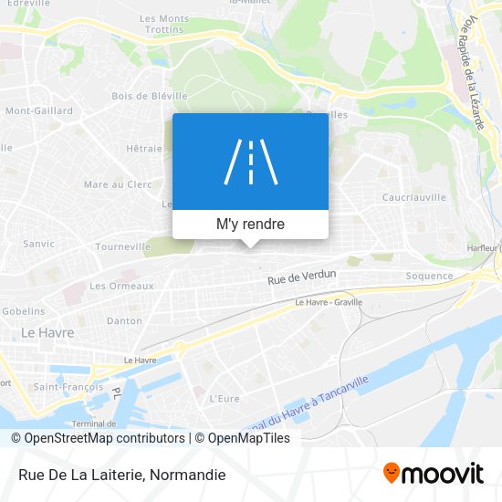 Rue De La Laiterie plan