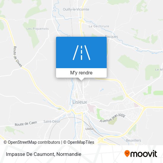 Impasse De Caumont plan