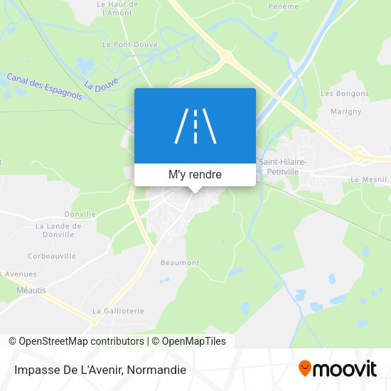 Impasse De L'Avenir plan