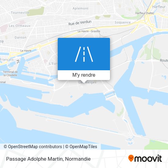 Passage Adolphe Martin plan