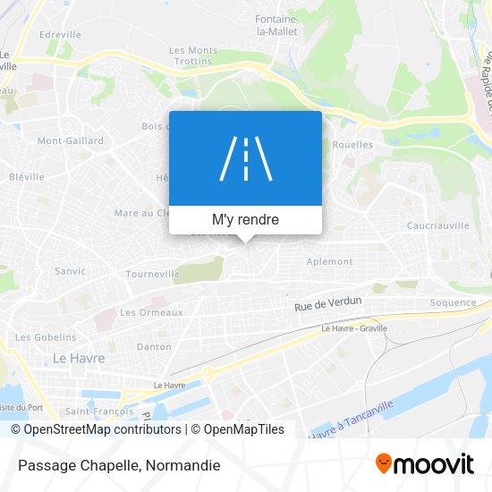 Passage Chapelle plan