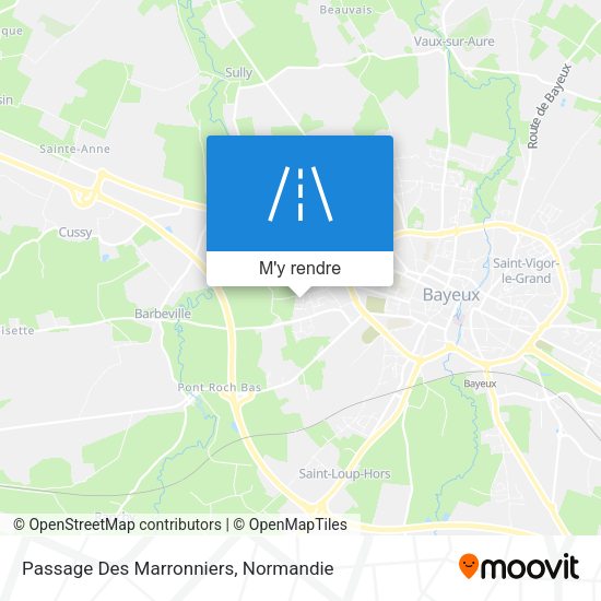 Passage Des Marronniers plan