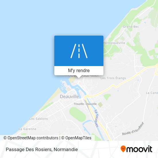 Passage Des Rosiers plan