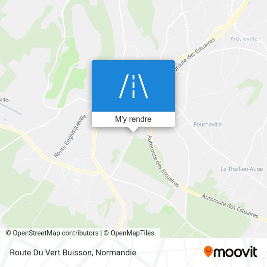 Route Du Vert Buisson plan