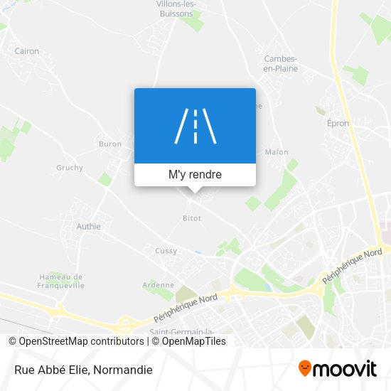 Rue Abbé Elie plan