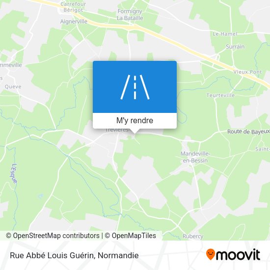 Rue Abbé Louis Guérin plan