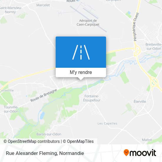 Rue Alexander Fleming plan