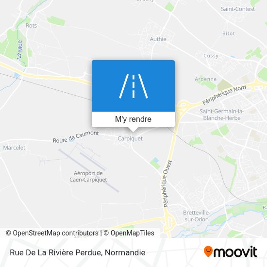 Rue De La Rivière Perdue plan