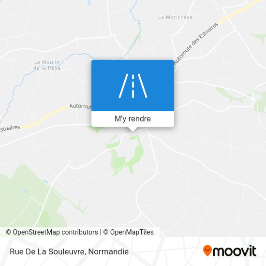 Rue De La Souleuvre plan