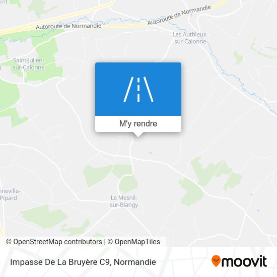 Impasse De La Bruyère C9 plan