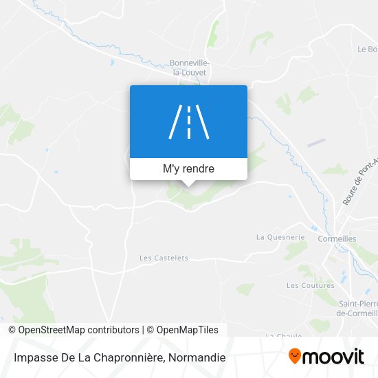 Impasse De La Chapronnière plan