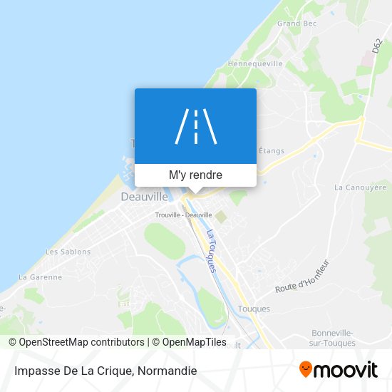 Impasse De La Crique plan