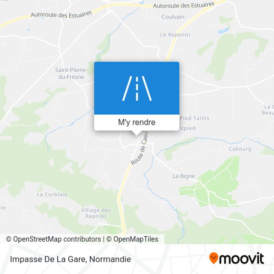 Impasse De La Gare plan