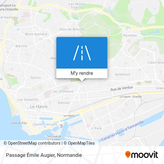 Passage Émile Augier plan