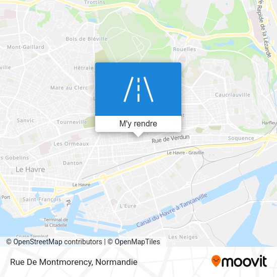Rue De Montmorency plan