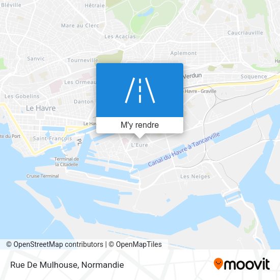 Rue De Mulhouse plan