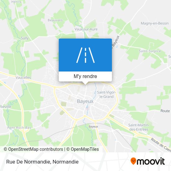 Rue De Normandie plan
