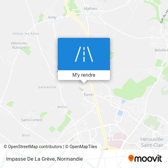 Impasse De La Grève plan