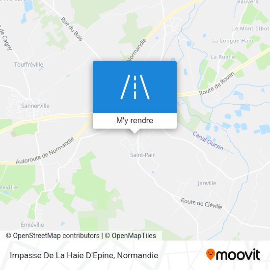Impasse De La Haie D'Epine plan
