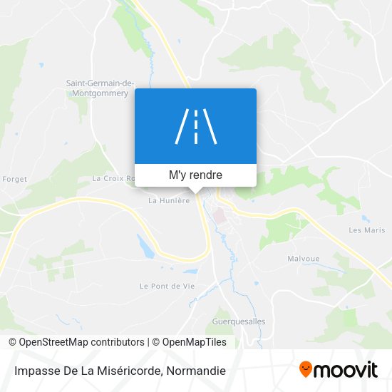 Impasse De La Miséricorde plan