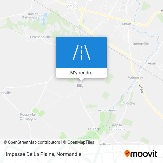 Impasse De La Plaine plan
