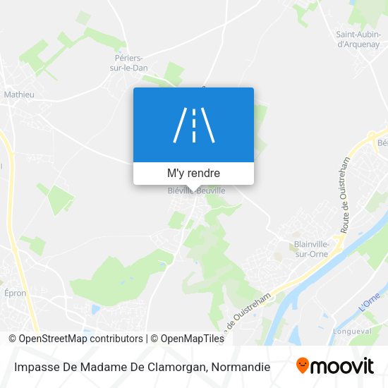 Impasse De Madame De Clamorgan plan