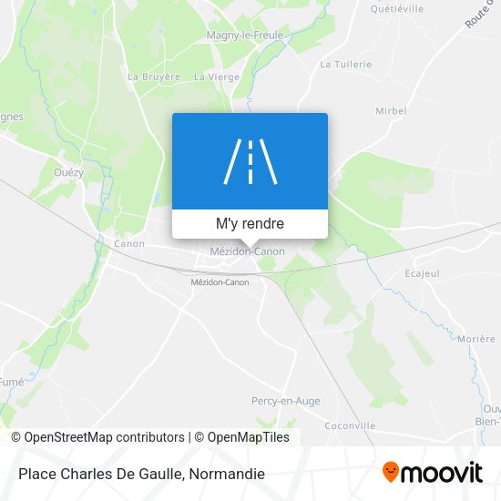 Place Charles De Gaulle plan