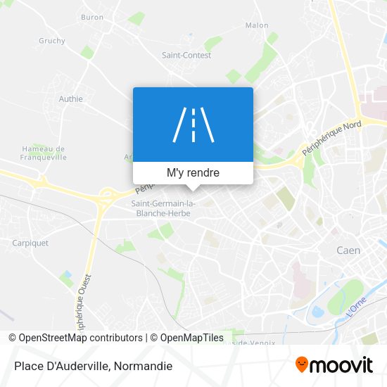 Place D'Auderville plan