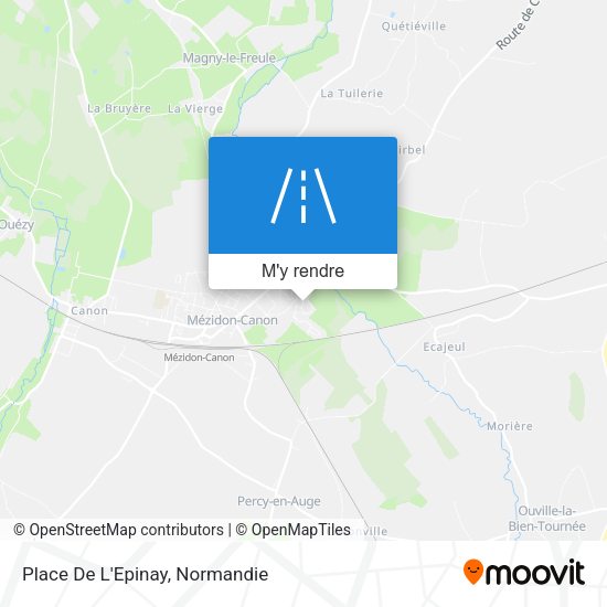Place De L'Epinay plan