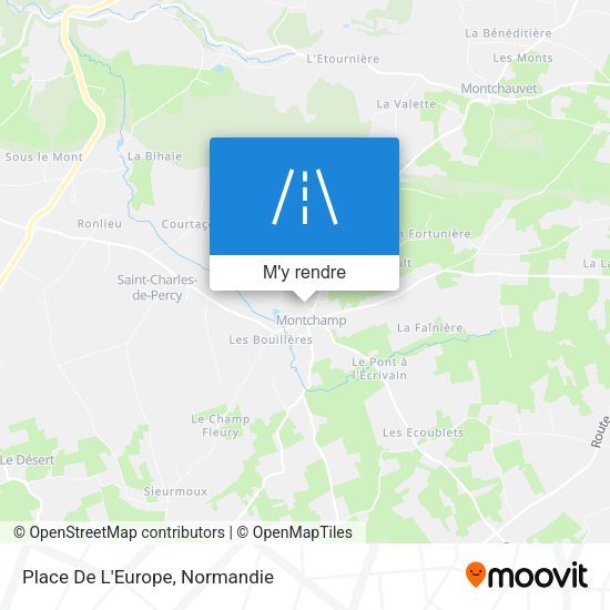 Place De L'Europe plan