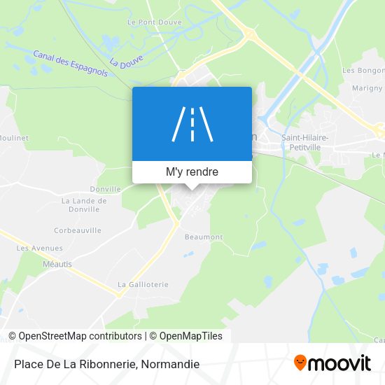 Place De La Ribonnerie plan